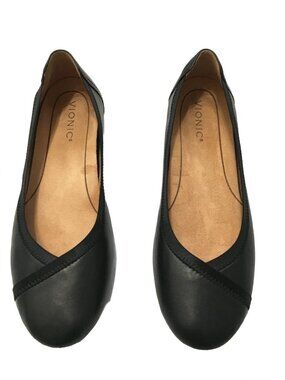 Vionic Ballerina Flats Black Size 9